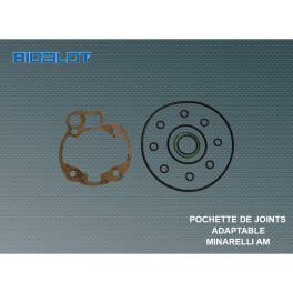 pochette de joints pour haut moteur adaptable &agrave; MINARELLI am &Oslash;40
