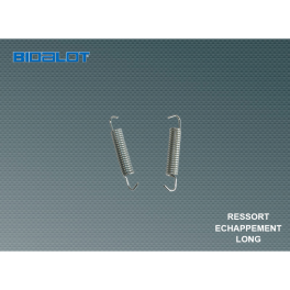 ressort &eacute;chappement long