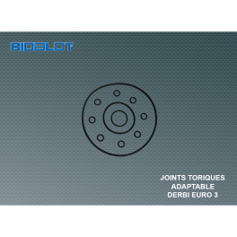Pochette Joints toriques de culasse DERBI Euro3 &Oslash;40