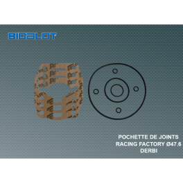 Pochette de joints Haut Moteur Racing Factory 80cm3 DERBI