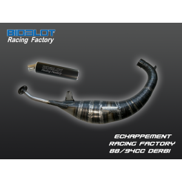 Echappement Racing Factory 88/94cm3 DERBI